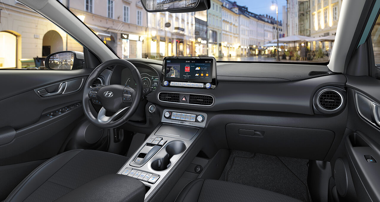 Interior Kona electric