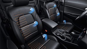 Seat heating and ventilation Seat heating and ventilation